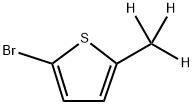 2-Bromo-5-(methyl-d3)-thiophene 结构式