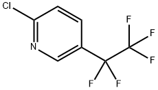 2-氯-5-(全氟乙基)吡啶 结构式