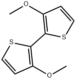3,3'-二甲氧基-2,2'-双噻吩 结构式