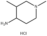 1,3-二甲基-4-氨基-哌啶盐酸盐 结构式