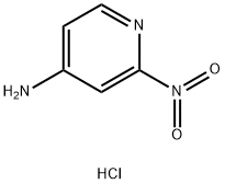 2-硝基-4-氨基吡啶盐酸盐 结构式