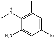 4-溴-N1,6-二甲基苯-1,2-二胺 结构式