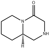 (R)-Octahydro-pyrido[1,2-a]pyrazin-4-one 结构式