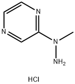 N-Methyl-N-pyrazin-2-yl-hydrazine hydrochloride 结构式