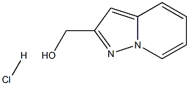 吡唑并[1,5-A]吡啶-2-甲醇盐酸盐 结构式