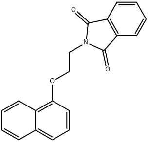 N-(2-(1-naphthyloxy)ethyl)phthalimide 结构式