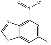 6-Fluoro-4-nitrobenzothiazole 结构式