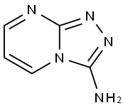 1,2,4]TRIAZOLO[4,3-A]PYRIMIDIN-3-AMINE 结构式