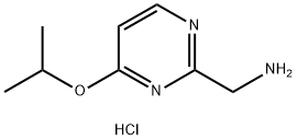 4-异丙氧基-2-嘧啶甲胺 结构式