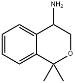 1,1-dimethylisochroman-4-amine 结构式