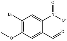 4-bromo-5-methoxy-2-nitrobenzaldehyde 结构式