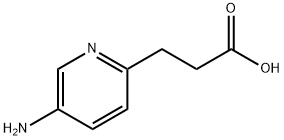 5-AMINO-2-PYRIDINEPROPANOIC ACID 结构式