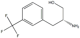 (2R)-2-AMINO-3-[3-(TRIFLUOROMETHYL)PHENYL]PROPAN-1-OL 结构式
