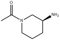 (R)-1-(3-AMINOPIPERIDIN-1-YL)ETHAN-1-ONE HYDROCHLORIDE 结构式