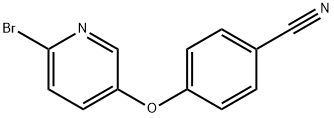 4-((6-溴吡啶-3-基)氧基)苯腈 结构式