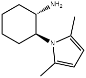 (1S,2S)- 2-(2,5-DIMETHYL-1H-PYRROL-1-YL)-CYCLOHEXANAMINE 结构式