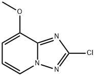 2-Chloro-8-methoxy-[1,2,4]triazolo[1,5-a]pyridine 结构式