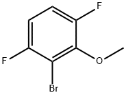 2-溴-1,4-二氟-3-甲氧基苯 结构式