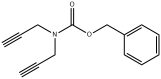 二(丙-2-炔-1-基)氨基甲酸苄酯 结构式