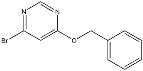 4-(benzyloxy)-6-bromopyrimidine 结构式