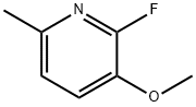 2-氟-3-甲氧基-6-甲基吡啶 结构式