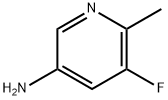 5-fluoro-6-methyl-3-Pyridinamine 结构式