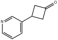 3-(吡啶-3-基)甲基环丁烷-1-酮 结构式