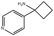 环丁胺,1-(4-吡啶基)- 结构式