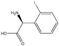 S-2-碘苯甘氨酸 结构式