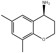 (S)-6,8-二甲基色满-4-胺 结构式
