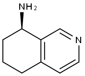 (R)-5,6,7,8-四氢异喹啉-8-氨基 结构式