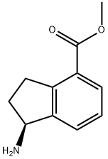 METHYL (1S)-1-AMINOINDANE-4-CARBOXYLATE 结构式
