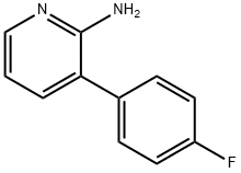 3-(4-氟苯基)吡啶-2-胺 结构式