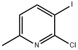 2-CHLORO-3-IODO-6-METHYLPYRIDINE 结构式