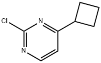 2-chloro-4-cyclobutylpyrimidine 结构式