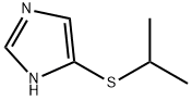 5-(ISOPROPYLTHIO)-1H-IMIDAZOLE 结构式