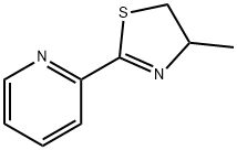 4-甲基-2-(吡啶-2-基)-4,5-二氢噻唑 结构式