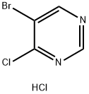 5-溴-4-氯嘧啶盐酸盐 结构式