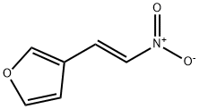 (E)-3-(2-硝基乙烯基)呋喃 结构式