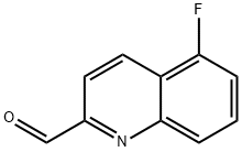 5-氟喹啉-2-甲醛 结构式