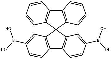 9,9'-螺双[芴]-2,7-二基二硼酸 结构式