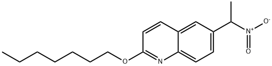 2-(heptyloxy)-6-(1-nitroethyl)quinoline 结构式