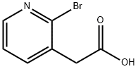 2-(2-溴吡啶-3-基)乙酸 结构式