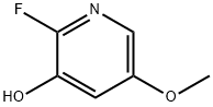 2-氟-5-甲氧基吡啶-3-醇 结构式