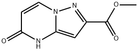5-oxo-4,5-dihydro-pyrazolo[1,5-a]pyrimidine-2-carboxylic acid methyl ester 结构式