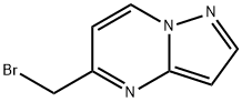 5-(bromomethyl)pyrazolo[1,5-a]pyrimidine 结构式