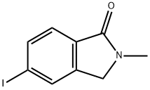 5-碘-2-甲基异吲哚-1-酮 结构式