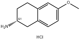 (R)-6-Methoxy-2-aminotetralin hydrochloride 结构式