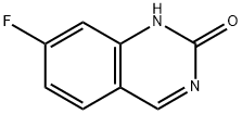 7-氟喹唑啉-2(1H)-酮 结构式