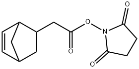 5-NORBORNENE-2-ACETIC ACID SUCCINIMIDYL ESTER 结构式